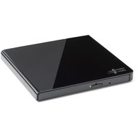 Hitachi-LG Slim Portable DVD-Writer optisch schijfstation DVD±RW Zwart - thumbnail