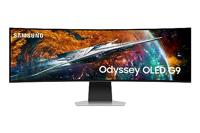 Samsung Monitor Gaming Odyssey OLED G9 (S49CG950), Curvo (1800R), 49 inch, 5120x1440 (DQHD), Smart Hub, 32:9, HDR10+, OLED, 240Hz, 0,03ms, Freesync Premium Pro, Micro HDMI, USB 3.0, DP, luidspreker