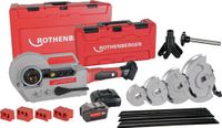 Rothenberger Accu-pijpbuigapparaten-set | 1/2-5/8-3/4-7/8-1 1/8 inch | 1 stuk - 1000003394 1000003394