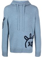 Zadig&Voltaire hoodie Hewitt à lien de resserrage - Bleu