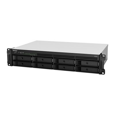 Synology RackStation RS1221+ data-opslag-server NAS Rack (2U) Ryzen Embedded V1500B 4 GB DDR4 DiskStation Manager Zwart
