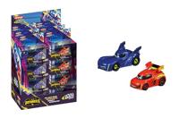 Pull & SPEED Carrera Batwheels (1 van de 2 ontwerpen geleverd) - trek- en snelheidsauto met terugtrekmotor - voor jongens en meisjes vanaf 3 jaar en volwassenen - racebaan