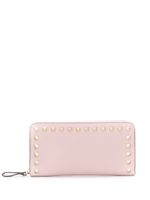 Valentino Garavani portefeuille continental Rockstud - Rose