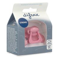 Difrax Fopspeen Natural +12m Uni Raspberry