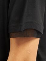 Urban Classics / t-shirt Boxy Lace in zwart