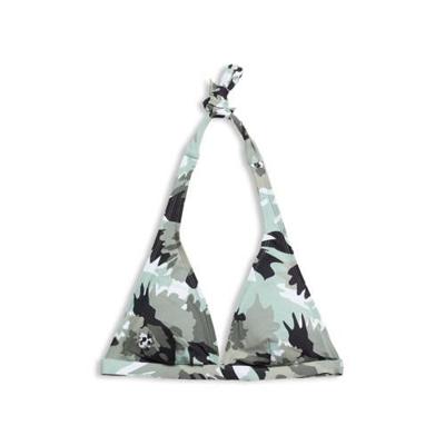 ESPRIT Women Beach halter bikinitop met all over print groen/zwart ESPRIT Women Beach halter bikinitop met all over print groen/zwart