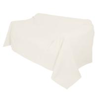 Grand foulard van bio-katoen, natuurwit Maat: 135 x 210 cm