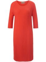 Gebreide jurk 100% kasjmier Van include rood