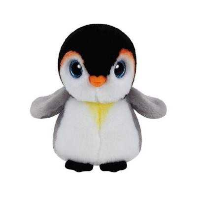 Ty Beanie pluche knuffel pinguin 15 cm   -