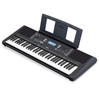 Yamaha PSR-E373 portable keyboard, in zwart - Beginners Keyboard met 61 aanslaggevoelige toetsen, incl. voucher voor 2 online lessen