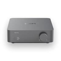 WiiM Vibelink Amp | 100W versterker met premium ESS 9039Q2M DAC en TI TPA3255 | Compatibel met WiiM Mini, Pro, Pro Plus en Ultra | RCA-, coaxiale en optische ingangen | Space Gray