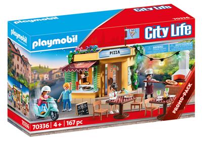 Playmobil City Life Pizzeria Met Terras (70336)