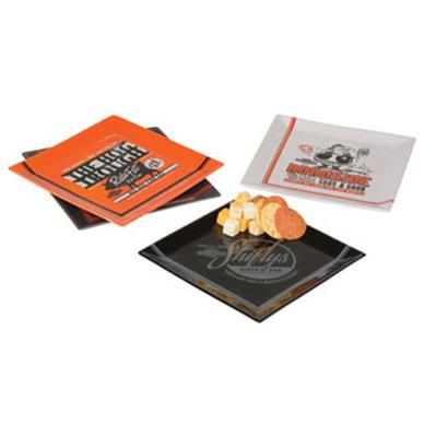 Harley-Davidson Pit Stop Snack Borden Set Harley-Davidson Pit Stop Snack Borden Set