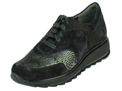 Durea Durea comfort Lage Dames veterschoen