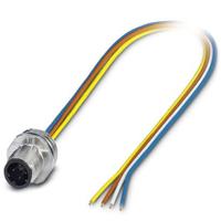 Phoenix Contact 1551558 Sensor/actuator inbouwconnector M12 Aantal polen: 4 Stekker, inbouw 0.50 m 1 stuk(s)