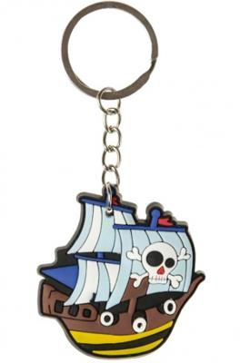 LG Imports sleutelhanger Piratenboot 5 x 5 cm bruin/blauw LG Imports sleutelhanger Piratenboot 5 x 5 cm bruin/blauw