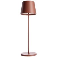 Deko Light Canis 346046 Tafellamp met accu LED 3.5 W Terracotta - thumbnail