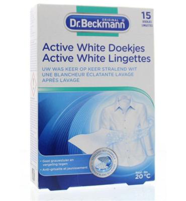 Dr. Beckmann Dr. Beckmann Doekjes Active White (15st)