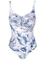 Lygia & Nanny maillot de bain à imprimé graphique - Bleu