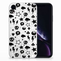 Silicone Back Case Apple iPhone Xr Silver Punk