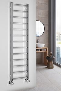 Sapho Metro Light radiator chroom 40x150cm 300W