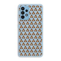 Poop emoji: Samsung Galaxy A52 Transparant Hoesje