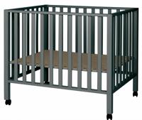 Pericles babybox Amy met wielen 98 x 78 cm grijs