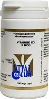 Vital Cell Life Vitamine D3 5mcg (100 caps)