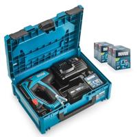 NOVUS TOOLS MetaBOX Accunietmachine J-550 set + 20.000 nietjes - compatibel met 18V Li-Ion CAS accu - voor fijne nietjes 6-14 mm en spijkers 16 mm