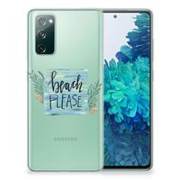 Samsung Galaxy S20 FE Telefoonhoesje met Naam Boho Beach