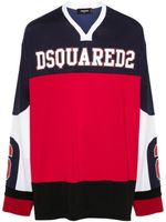 DSQUARED2 t-shirt à logo imprimé - Bleu