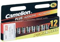 Camelion 11001206 Plus alkaline-batterijen LR6 / Mignon in ecologische verpakking van 12