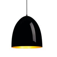 SLV Hanglamp Para Cone 30 zwart met goud 133060