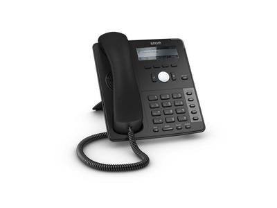 Snom D712 IP telefoon Zwart 4 regels