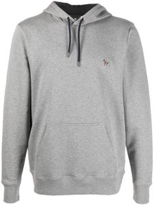 PS Paul Smith hoodie à patch logo - Gris