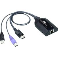 ATEN USB DisplayPort Virtual Media KVM-adapter (ondersteuning Smartcardlezer en Audio de-embedder) - thumbnail