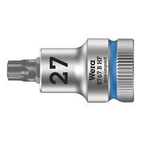 8767 B HF TORX Zyklop bitmoer met 3/8 inch aandrijving met houderfunctie, TX 27 x 35 mm