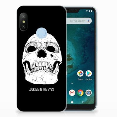 Silicone Back Case Xiaomi Mi A2 Lite Skull Eyes Silicone Back Case Xiaomi Mi A2 Lite Skull Eyes