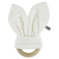 Trixie bijtring Bliss White junior 17 x 6 cm katoen wit