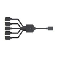 Cooler Master ARGB 1-naar-5 splitterkabel, 3-pin LED connector, 58 cm