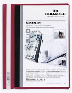 Durable Offertemap met hechtstrip 257903 Rood DIN A4 1 stuk(s)