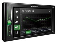 Pioneer MVH-A100V Multimedia-display, zwart