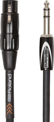 Roland RCC-10-TRXF Black Series XLR female-TRS jack male 3m Roland RCC-10-TRXF Black Series XLR female-TRS jack male 3m