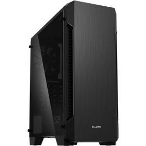 Zalman S3 TG computerbehuizing Midi Tower Zwart