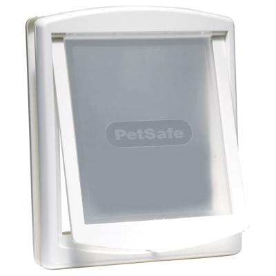 PetSafe Huisdierenluik in 2 richtingen 760 large 35,6 x 30,5 cm wit 5023