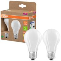 OSRAM 4099854253775 LED-lamp Energielabel A (A - G) E27 Peer 7.2 W = 100 W Warmwit (Ø x h) 60 mm x 60 mm 2 stuk(s)