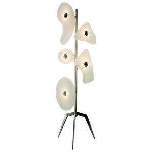 Foscarini Orbital Vloerlamp Wit