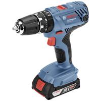 Bosch Professional GSB 18V-21 Accu-klopboor/schroefmachine Incl. 2 accus, Incl. lader, Incl. koffer - thumbnail