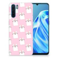 OPPO A91 TPU Hoesje Sleeping Cats - thumbnail