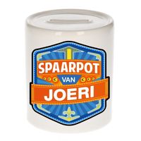 Vrolijke kinder spaarpot voor Joeri   -